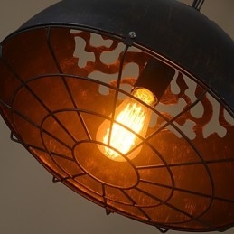 Retro Klassiske Metalltaklamper Enkle Pendellamper Kafependellampe