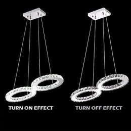 Krystall Takpendellampe Lysekrone Lysarmaturer