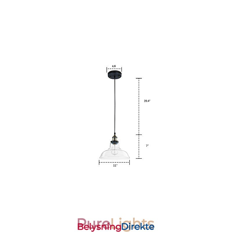 Pendellamper Tradisjonell Klassisk Vintage Retro Metall