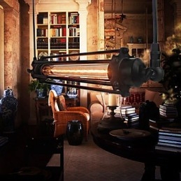 Loft Retro Lysekrone Pendellampe Klassisk Vintage Lampe Landlig Metalllampe