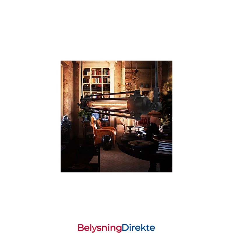 Loft Retro Lysekrone Pendellampe Klassisk Vintage Lampe Landlig Metalllampe