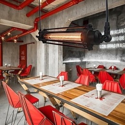 Loft Retro Lysekrone Pendellampe Klassisk Vintage Lampe Landlig Metalllampe