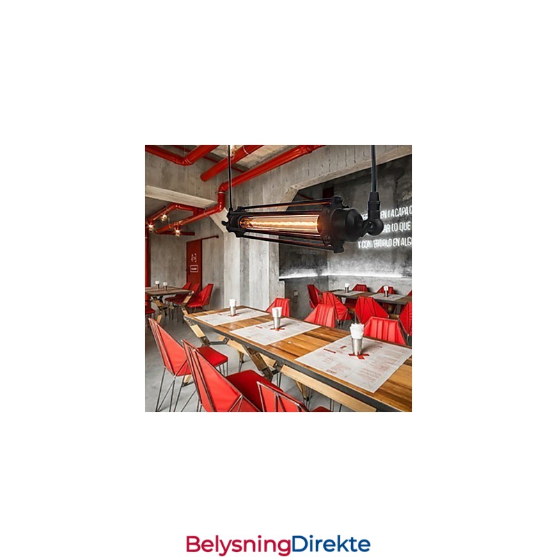 Loft Retro Lysekrone Pendellampe Klassisk Vintage Lampe Landlig Metalllampe