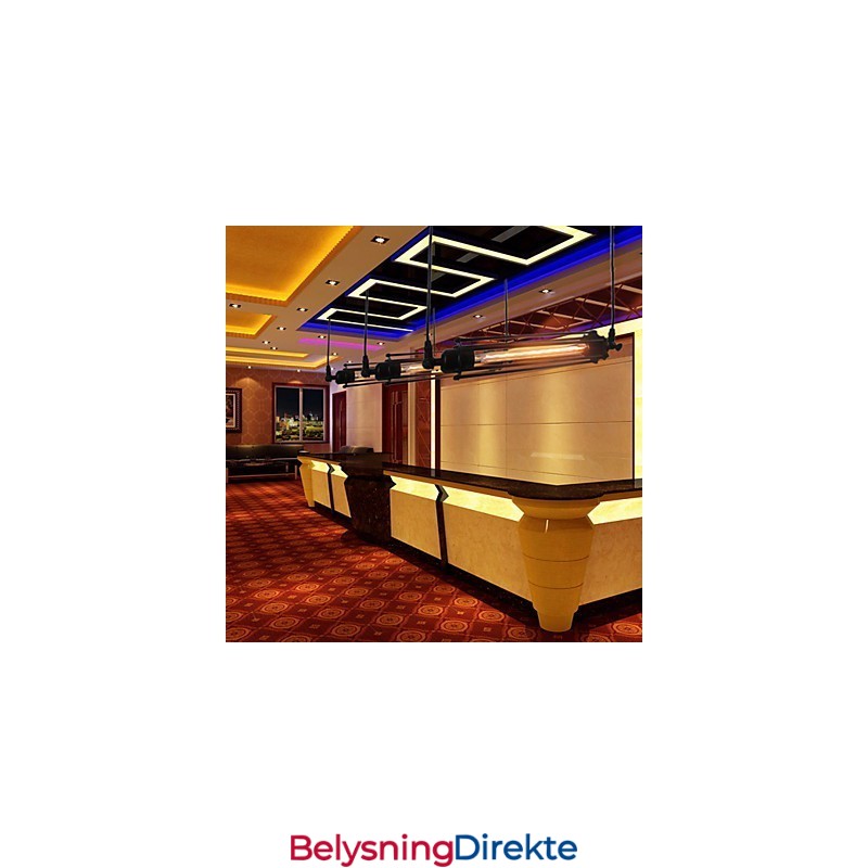 Loft Retro Lysekrone Pendellampe Klassisk Vintage Lampe Landlig Metalllampe