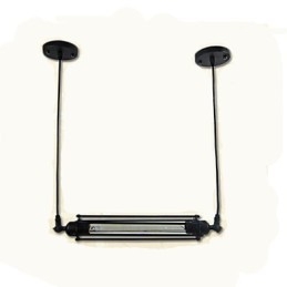 Loft Retro Lysekrone Pendellampe Klassisk Vintage Lampe Landlig Metalllampe