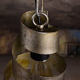 Retro Jernlampe Moderne Minimalistisk Lysekrone I Industriell Stil