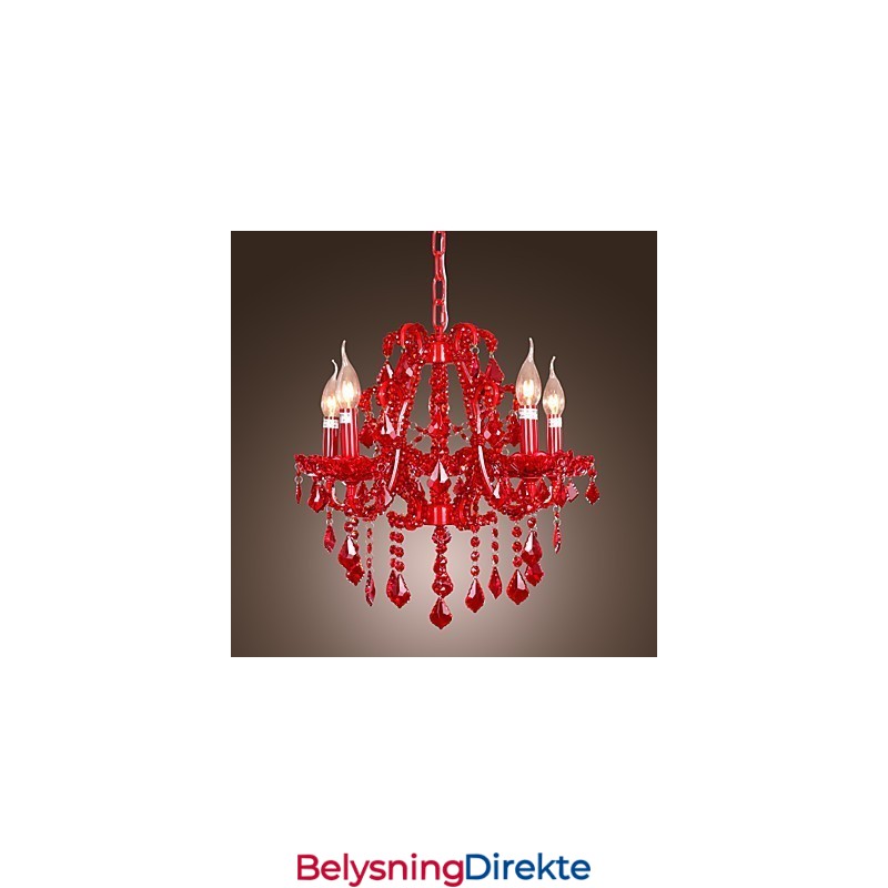 Moderne Samtidskrone I Krystall I Krom I Metall