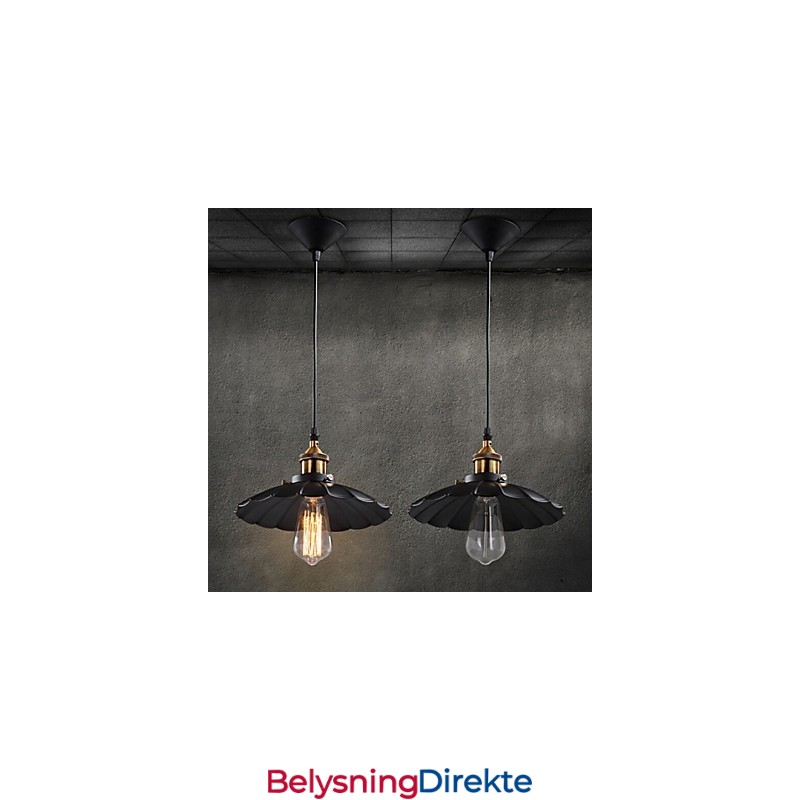 Retro Klassisk Europeisk Stil Pendellampe Metall Kunst Droplight