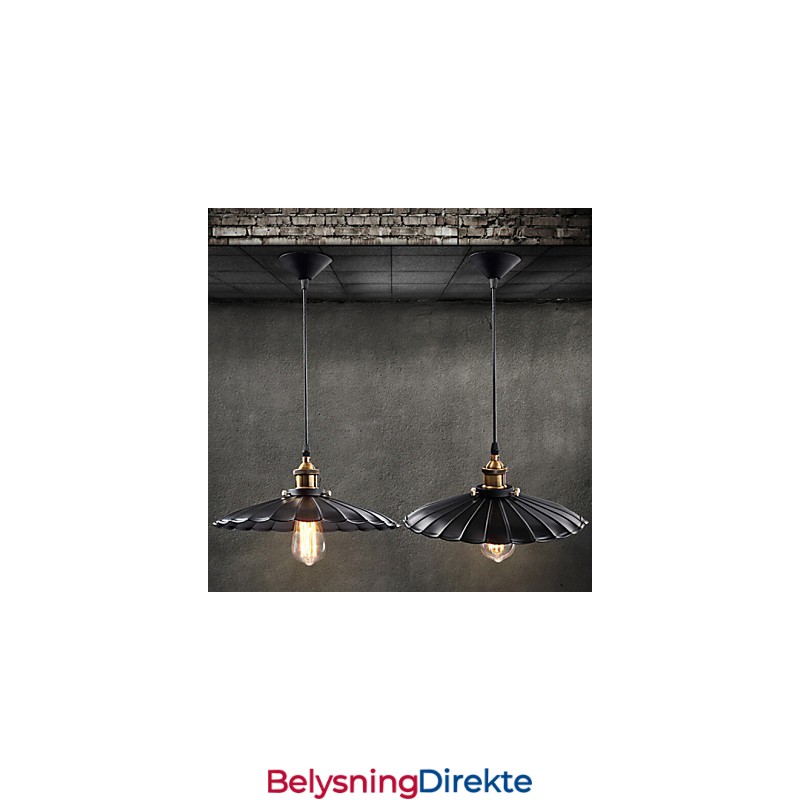 Retro Klassisk Europeisk Stil Pendellampe Metall Kunst Droplight