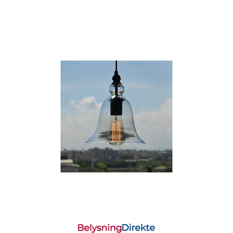 Tradisjonell Klassisk Vintage-Pendellampe I Ministil Med Skål