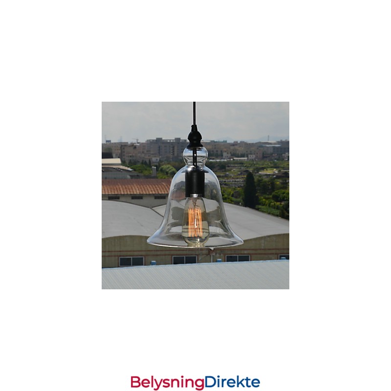 Tradisjonell Klassisk Vintage-Pendellampe I Ministil Med Skål