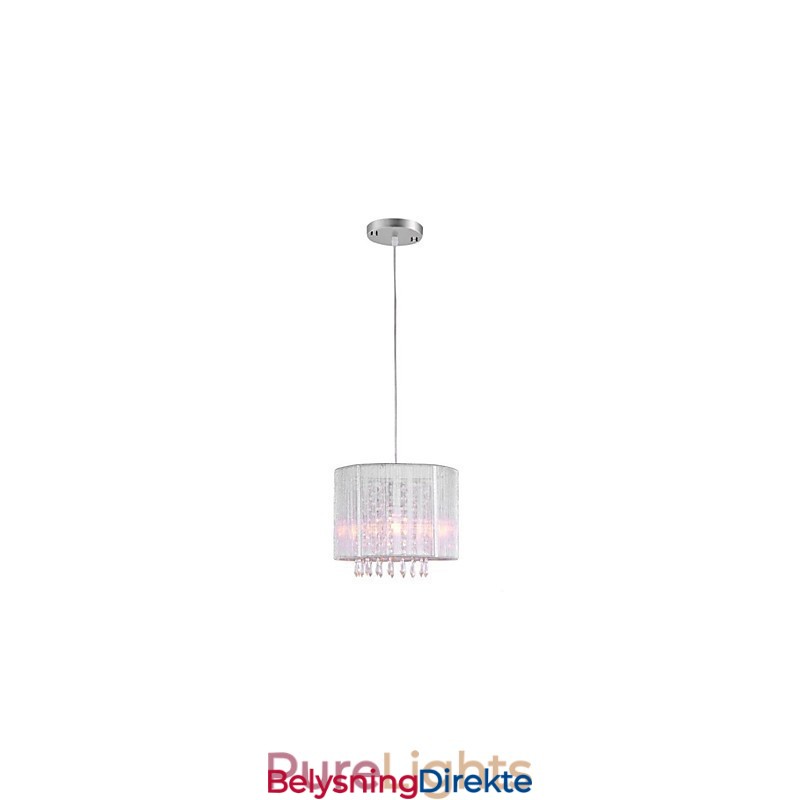 Sølvklut Krystalllysekrone