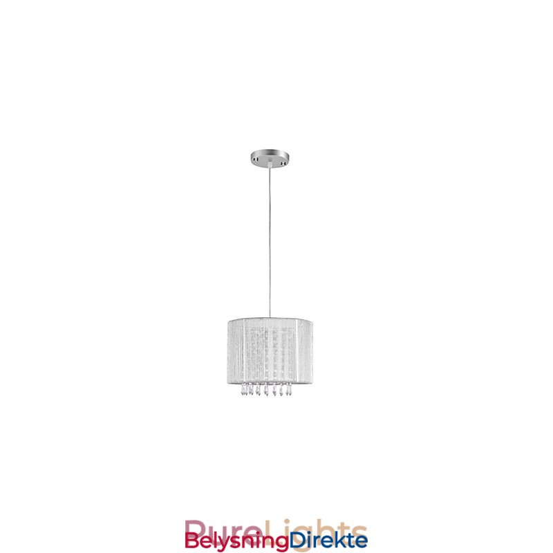 Sølvklut Krystalllysekrone