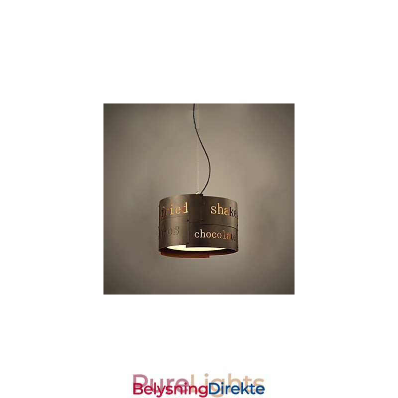 Loft Moderne Mote Nordisk Kunst Kreativ Stoff Pendellampe Kafélampe Pendellampe Dia 35Cm