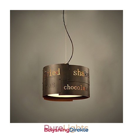 Loft Moderne Mote Nordisk Kunst Kreativ Stoff Pendellampe Kafélampe Pendellampe Dia 35Cm