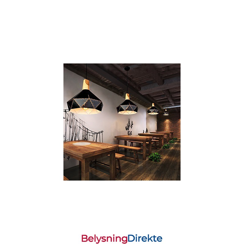 Retro Klassiske Metalltaklamper Enkle Pendellamper Kafependellampe