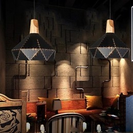 Retro Klassiske Metalltaklamper Enkle Pendellamper Kafependellampe