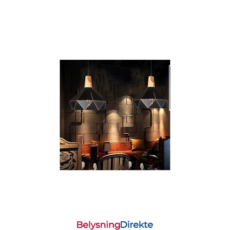 Retro Klassiske Metalltaklamper Enkle Pendellamper Kafependellampe