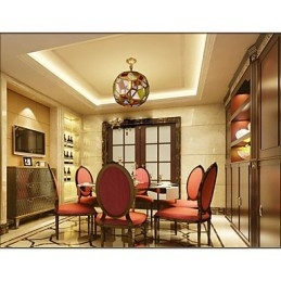 Verandalampelysbalkonglampe Eksotisk Liten Kobberlysekrone