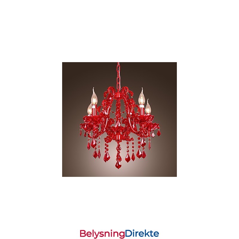 Moderne Samtidskrone I Krystall I Krom I Metall