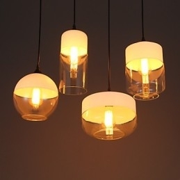 Nordic Creative Stair Shops Kunstlysekrone I Smijern I Glass