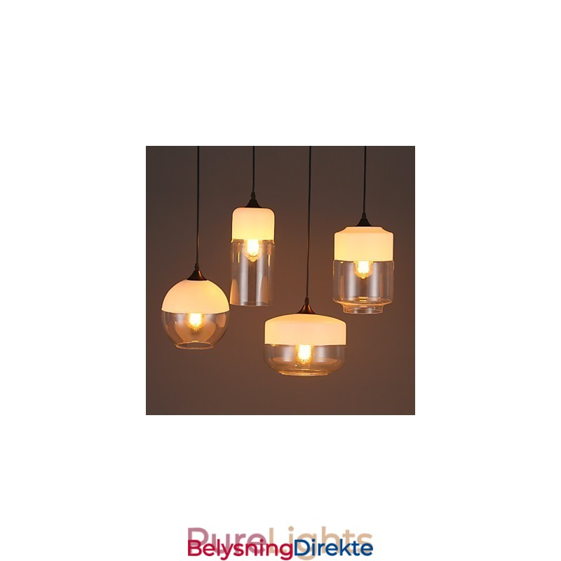 Nordic Creative Stair Shops Kunstlysekrone I Smijern I Glass