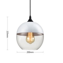 Nordic Creative Stair Shops Kunstlysekrone I Smijern I Glass