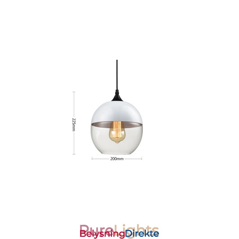 Nordic Creative Stair Shops Kunstlysekrone I Smijern I Glass