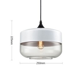 Nordic Creative Stair Shops Kunstlysekrone I Smijern I Glass