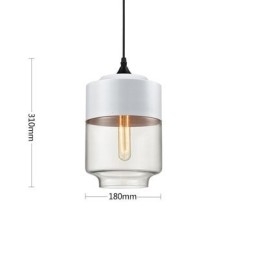 Nordic Creative Stair Shops Kunstlysekrone I Smijern I Glass