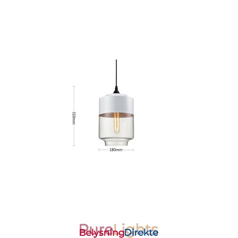 Nordic Creative Stair Shops Kunstlysekrone I Smijern I Glass