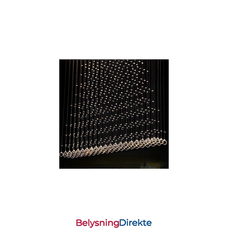 K9 Krystall Anhengslampe Hengende Wire Lysekrone Belysning Taklamper