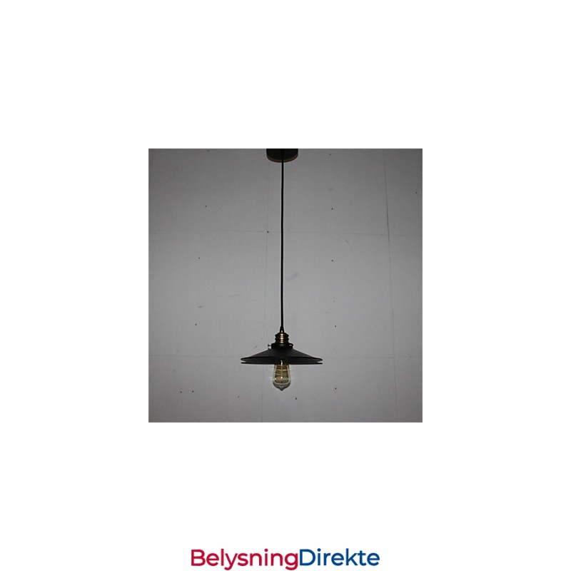 Amerikansk Landlig Retro Jernlysekrone Med Ett Hode