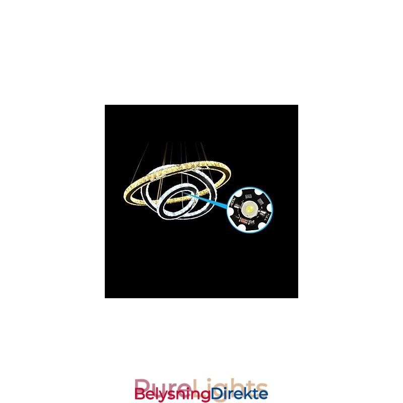 Krystall Taklamper Anheng Lysekrone Lysarmaturer