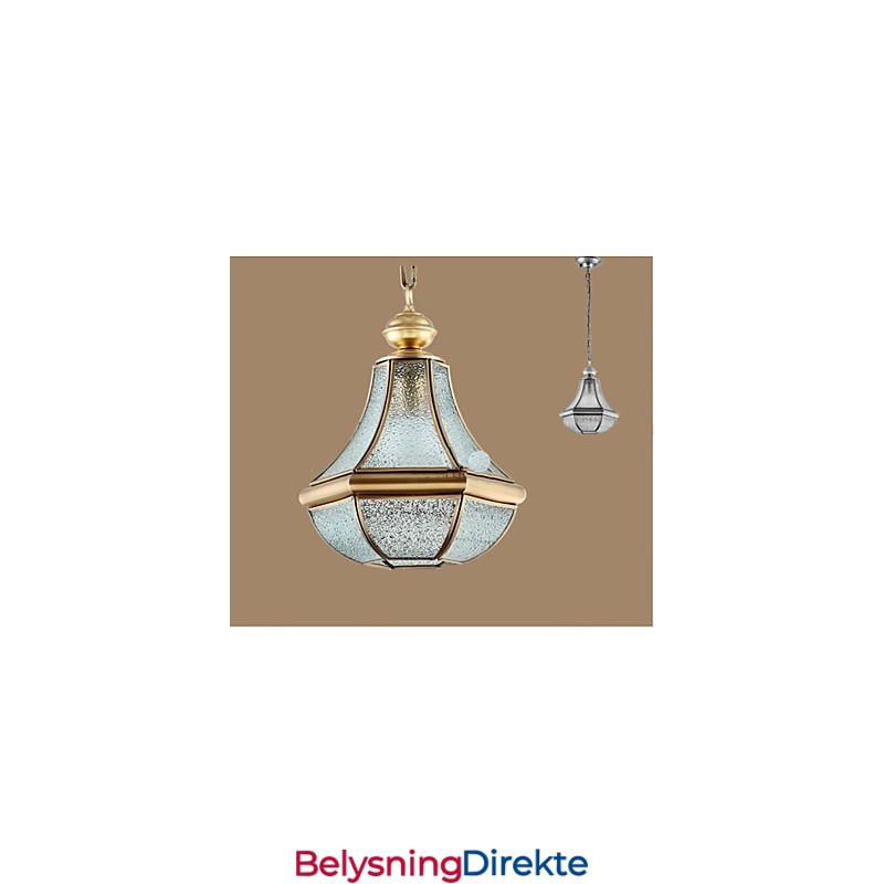 Amerikansk Landlig Liten Anheng I Kobber, Enkelt Glass