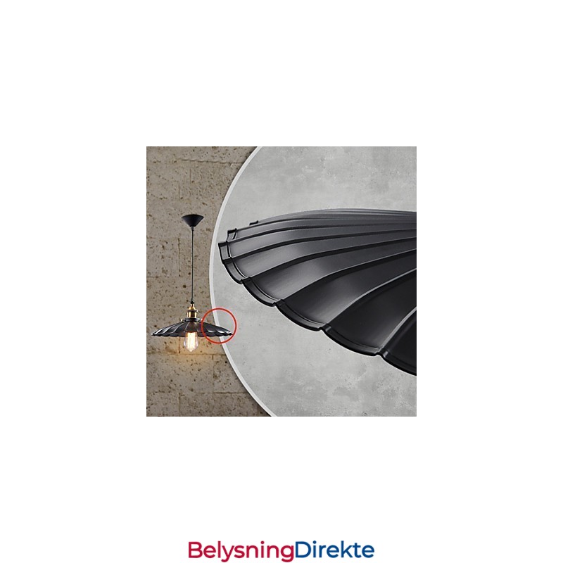 Retro Klassisk Europeisk Stil Pendellampe Metall Kunst Droplight