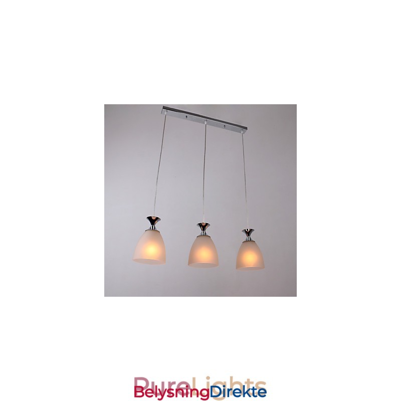 Moderne Og Moderne Pendellampe I Ministil I Krom