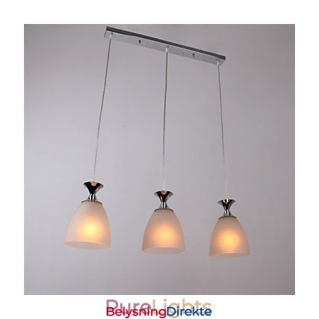 Moderne Og Moderne Pendellampe I Ministil I Krom