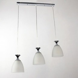 Moderne Og Moderne Pendellampe I Ministil I Krom