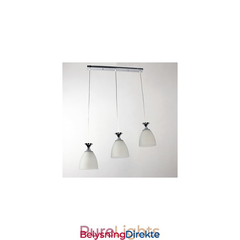 Moderne Og Moderne Pendellampe I Ministil I Krom