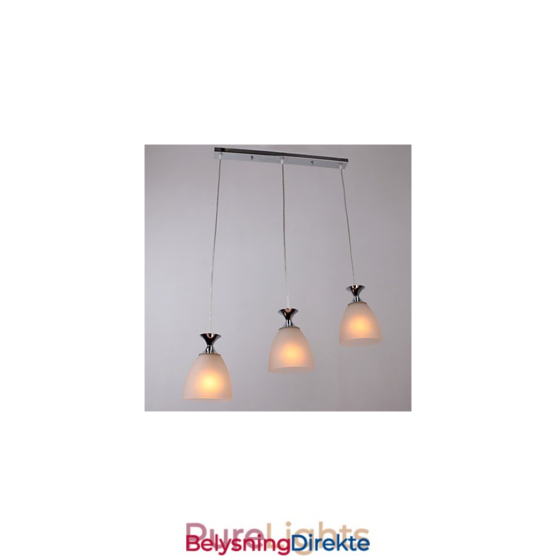 Moderne Og Moderne Pendellampe I Ministil I Krom