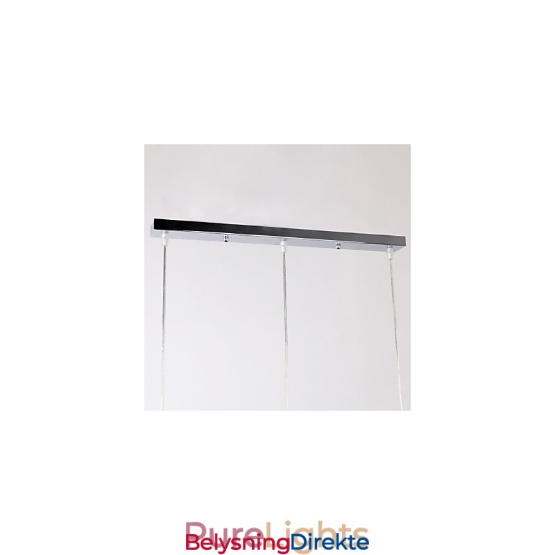 Moderne Og Moderne Pendellampe I Ministil I Krom