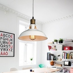 Amerikansk Landlig Originalitet Enkelthodet Smijerns Hule Ut Droplight-Lampe