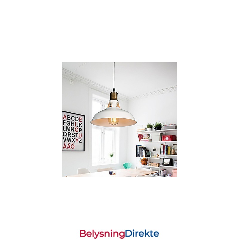 Amerikansk Landlig Originalitet Enkelthodet Smijerns Hule Ut Droplight-Lampe