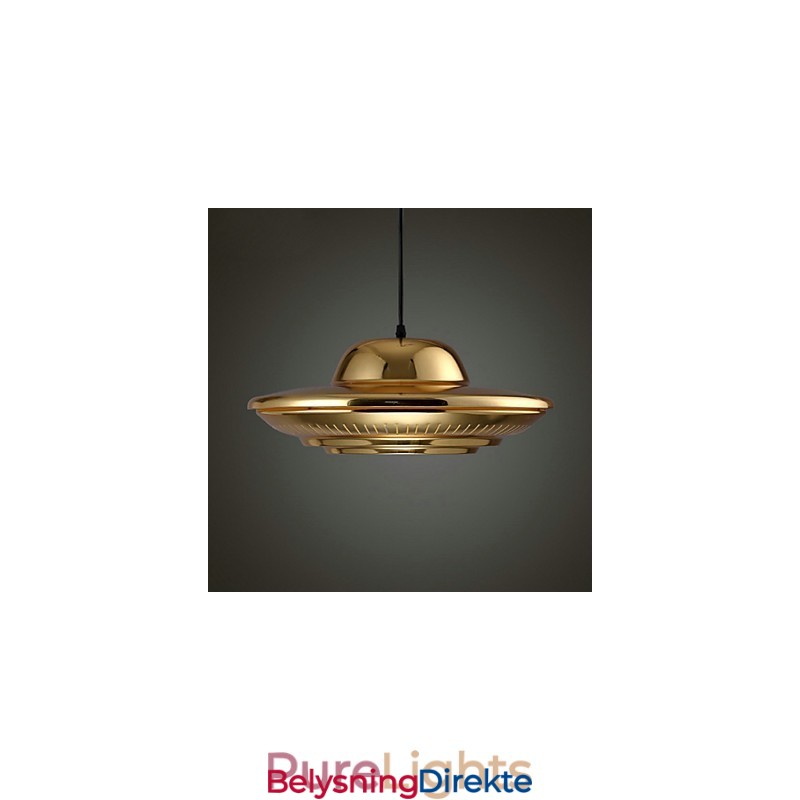 Landlig Galvanisert Metall Pendellampe For Garasje