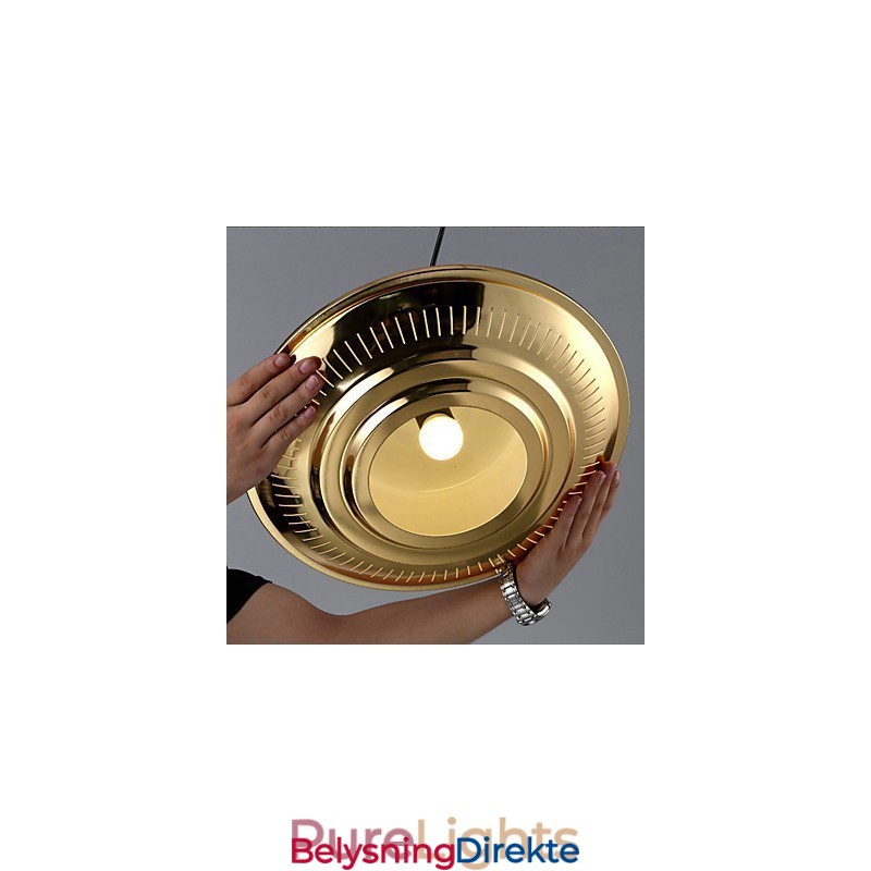 Landlig Galvanisert Metall Pendellampe For Garasje