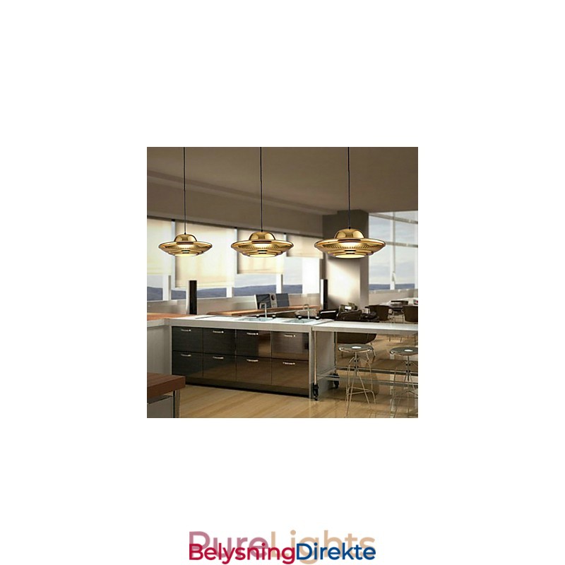 Landlig Galvanisert Metall Pendellampe For Garasje