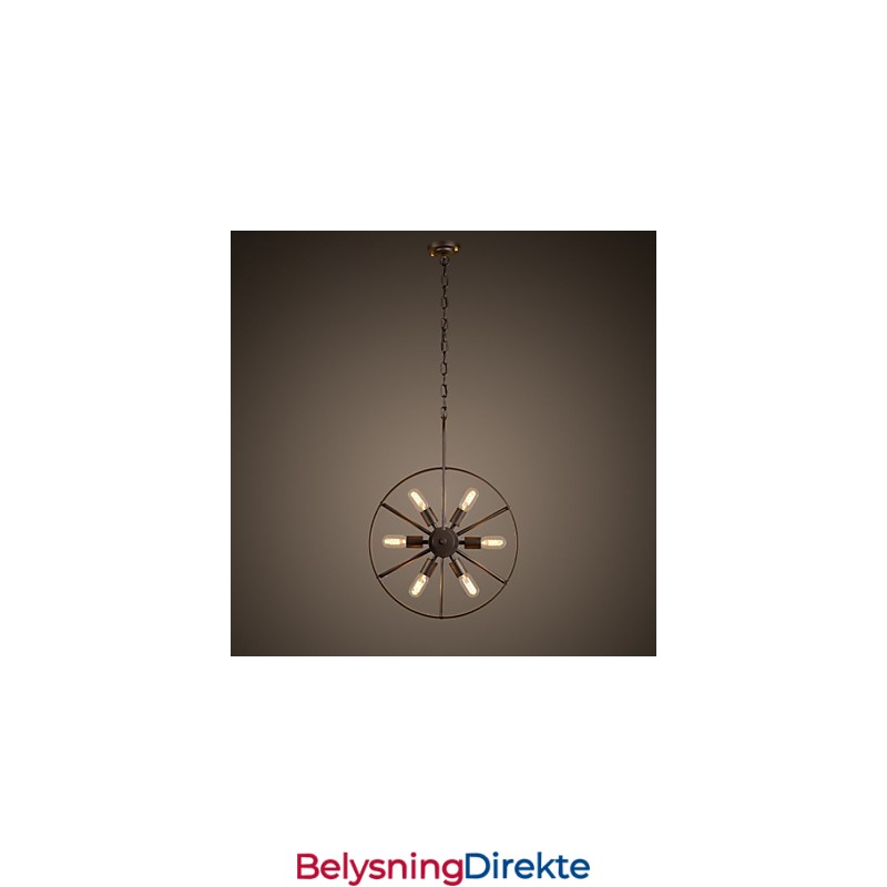 Retro Klassiske Metalltaklamper Enkle Pendellamper Kafependellampe