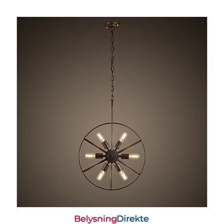 Retro Klassiske Metalltaklamper Enkle Pendellamper Kafependellampe