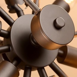 Retro Klassiske Metalltaklamper Enkle Pendellamper Kafependellampe